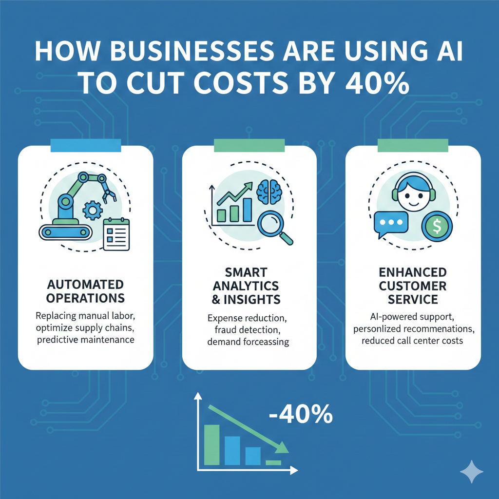 How Businesses Are Using AI to Cut Costs by 40%